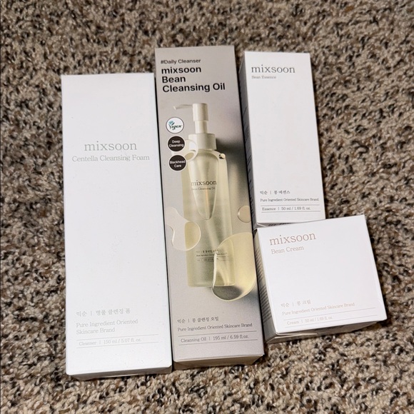 Mixsoon Skincare Set with Cleansing Oil and Cream
